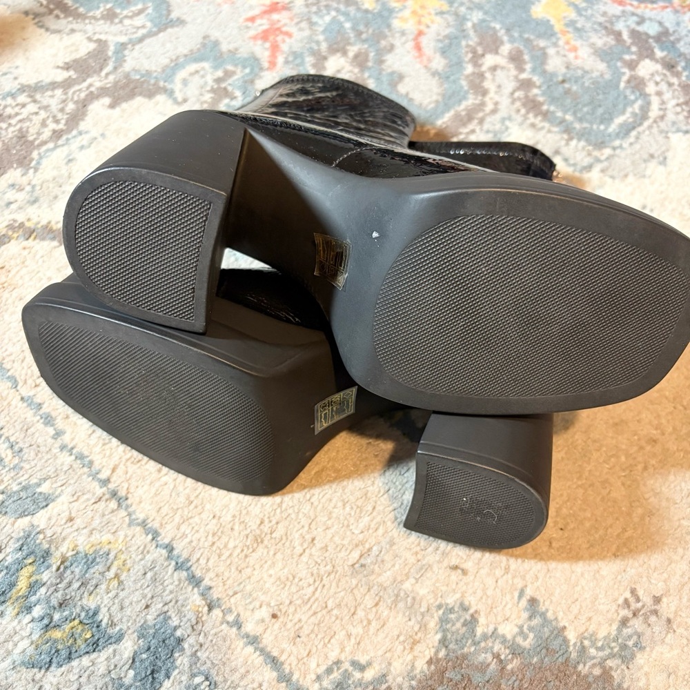 Free People | Double Stack Platform Boot - image 4